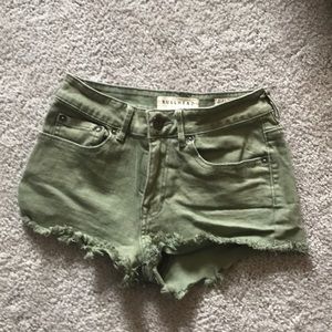 Bullhead high rise shorts